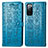 Leather Case Stands Fashionable Pattern Flip Cover Holder S03D for Samsung Galaxy S20 FE (2022) 5G