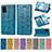 Leather Case Stands Fashionable Pattern Flip Cover Holder S03D for Samsung Galaxy S20 Plus 5G