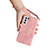 Leather Case Stands Fashionable Pattern Flip Cover Holder S03D for Samsung Galaxy S22 Plus 5G