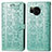 Leather Case Stands Fashionable Pattern Flip Cover Holder S03D for Sharp Aquos Sense8