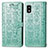 Leather Case Stands Fashionable Pattern Flip Cover Holder S03D for Sharp Aquos wish3