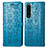 Leather Case Stands Fashionable Pattern Flip Cover Holder S03D for Sony Xperia 1 III