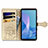 Leather Case Stands Fashionable Pattern Flip Cover Holder S03D for Sony Xperia 10 III Lite