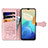 Leather Case Stands Fashionable Pattern Flip Cover Holder S03D for Vivo iQOO Z6 5G