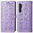 Leather Case Stands Fashionable Pattern Flip Cover Holder S03D for Xiaomi Mi Note 10 Lite