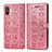 Leather Case Stands Fashionable Pattern Flip Cover Holder S03D for Xiaomi Redmi 9A