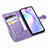 Leather Case Stands Fashionable Pattern Flip Cover Holder S03D for Xiaomi Redmi 9i
