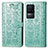 Leather Case Stands Fashionable Pattern Flip Cover Holder S03D for Xiaomi Redmi K50 5G