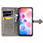 Leather Case Stands Fashionable Pattern Flip Cover Holder S03D for Xiaomi Redmi Note 10 Pro Max