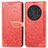 Leather Case Stands Fashionable Pattern Flip Cover Holder S04D for Huawei Honor Magic3 Pro 5G