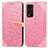 Leather Case Stands Fashionable Pattern Flip Cover Holder S04D for Huawei Honor V40 5G