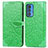 Leather Case Stands Fashionable Pattern Flip Cover Holder S04D for Motorola Moto Edge 20 Pro 5G