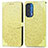 Leather Case Stands Fashionable Pattern Flip Cover Holder S04D for Motorola Moto Edge (2021) 5G