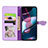 Leather Case Stands Fashionable Pattern Flip Cover Holder S04D for Motorola Moto Edge Plus (2022) 5G