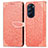 Leather Case Stands Fashionable Pattern Flip Cover Holder S04D for Motorola Moto Edge Plus (2022) 5G