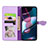 Leather Case Stands Fashionable Pattern Flip Cover Holder S04D for Motorola Moto Edge X30 5G