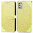 Leather Case Stands Fashionable Pattern Flip Cover Holder S04D for Motorola Moto G Stylus (2021)