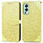 Leather Case Stands Fashionable Pattern Flip Cover Holder S04D for OnePlus Nord 2 5G