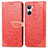 Leather Case Stands Fashionable Pattern Flip Cover Holder S04D for Realme 10 4G