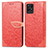 Leather Case Stands Fashionable Pattern Flip Cover Holder S04D for Realme 8i