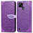 Leather Case Stands Fashionable Pattern Flip Cover Holder S04D for Realme C21