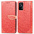 Leather Case Stands Fashionable Pattern Flip Cover Holder S04D for Realme GT 5G