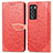 Leather Case Stands Fashionable Pattern Flip Cover Holder S04D for Realme GT Master Explorer 5G