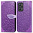 Leather Case Stands Fashionable Pattern Flip Cover Holder S04D for Realme GT Neo 3T 5G