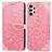 Leather Case Stands Fashionable Pattern Flip Cover Holder S04D for Samsung Galaxy A13 4G