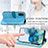 Leather Case Stands Fashionable Pattern Flip Cover Holder S04D for Samsung Galaxy S20