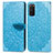 Leather Case Stands Fashionable Pattern Flip Cover Holder S04D for Samsung Galaxy S20