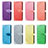 Leather Case Stands Fashionable Pattern Flip Cover Holder S04D for Samsung Galaxy S20 5G