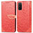 Leather Case Stands Fashionable Pattern Flip Cover Holder S04D for Samsung Galaxy S20 5G