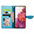 Leather Case Stands Fashionable Pattern Flip Cover Holder S04D for Samsung Galaxy S20 FE (2022) 5G