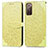 Leather Case Stands Fashionable Pattern Flip Cover Holder S04D for Samsung Galaxy S20 FE (2022) 5G