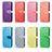 Leather Case Stands Fashionable Pattern Flip Cover Holder S04D for Samsung Galaxy S20 Ultra 5G