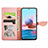 Leather Case Stands Fashionable Pattern Flip Cover Holder S04D for Xiaomi POCO M3 Pro 5G