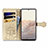 Leather Case Stands Fashionable Pattern Flip Cover Holder S05D for Google Pixel 6 5G