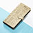Leather Case Stands Fashionable Pattern Flip Cover Holder S05D for Google Pixel 6 Pro 5G