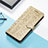 Leather Case Stands Fashionable Pattern Flip Cover Holder S05D for Huawei Honor 80 Pro 5G