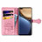 Leather Case Stands Fashionable Pattern Flip Cover Holder S05D for Huawei Honor Magic3 5G