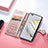 Leather Case Stands Fashionable Pattern Flip Cover Holder S05D for Huawei Nova 10 Pro