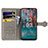 Leather Case Stands Fashionable Pattern Flip Cover Holder S05D for Nokia C12 Pro