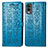 Leather Case Stands Fashionable Pattern Flip Cover Holder S05D for Nokia C210