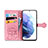 Leather Case Stands Fashionable Pattern Flip Cover Holder S05D for Samsung Galaxy S22 Plus 5G