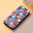 Leather Case Stands Fashionable Pattern Flip Cover Holder S06D for Google Pixel 6 5G