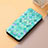 Leather Case Stands Fashionable Pattern Flip Cover Holder S06D for Google Pixel 7a 5G