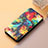 Leather Case Stands Fashionable Pattern Flip Cover Holder S06D for Huawei Honor 50 5G