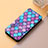 Leather Case Stands Fashionable Pattern Flip Cover Holder S06D for Huawei Honor 60 5G