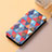 Leather Case Stands Fashionable Pattern Flip Cover Holder S06D for Huawei Honor 60 5G